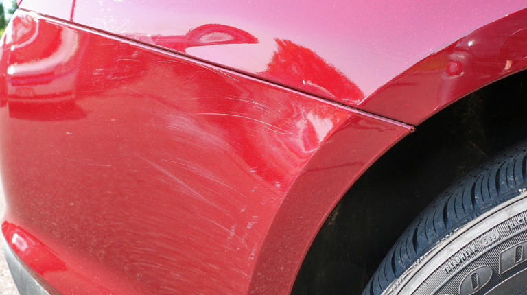 Image of Chevy Malibu damage